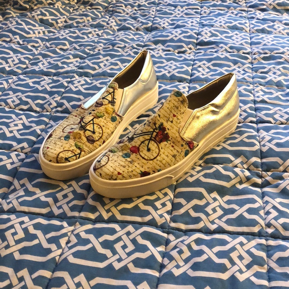 Gold Sneakers